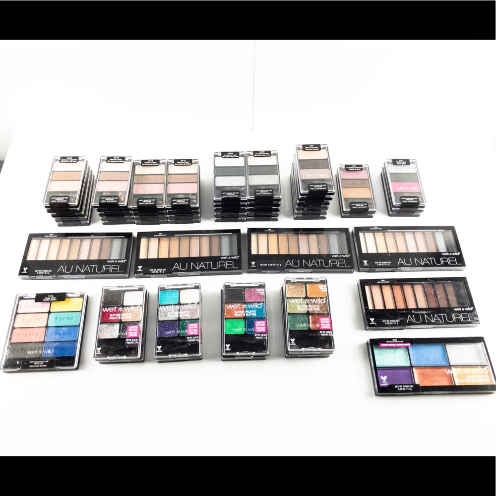 Wet N Wild Wholesale eye shadow palettes shades